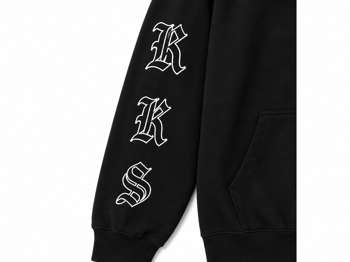 GOTHIC SLEEVE HOODIE