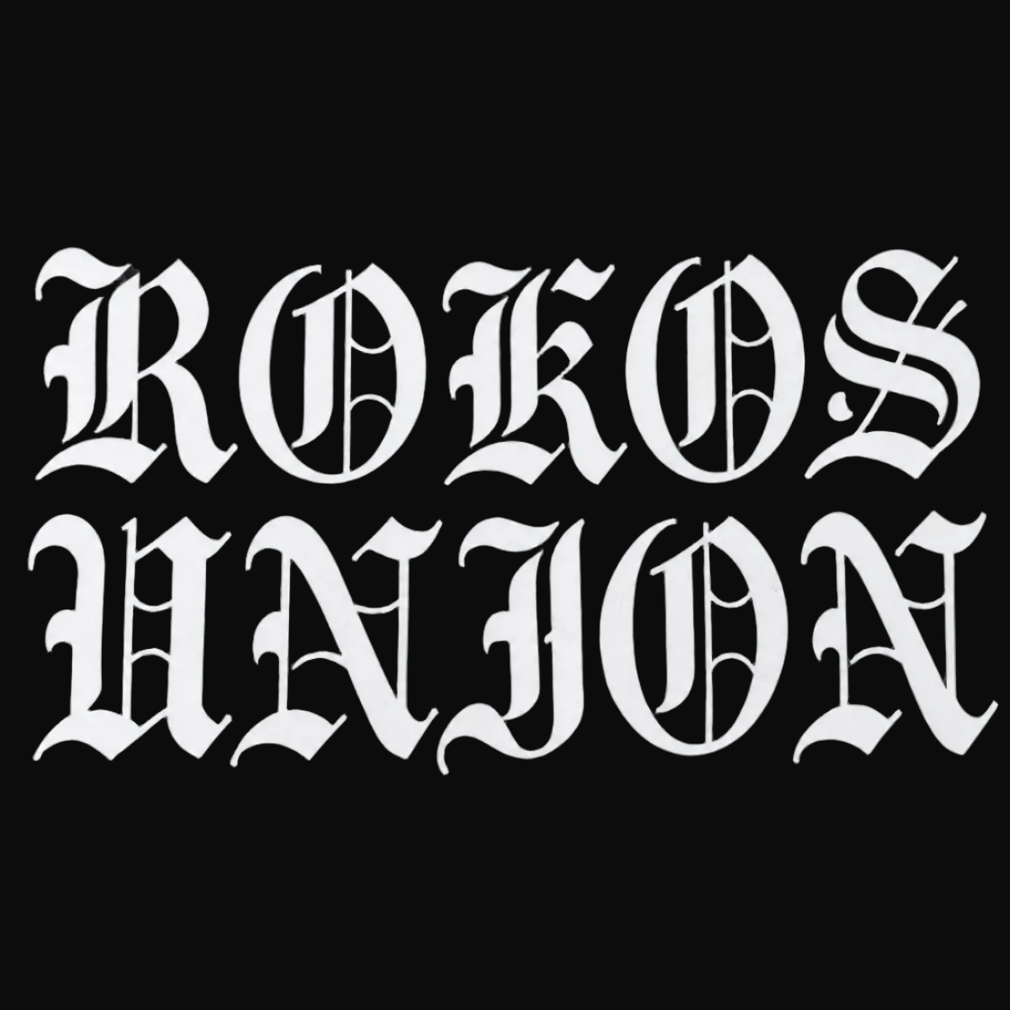 GOTHIC LOGO HOODIE