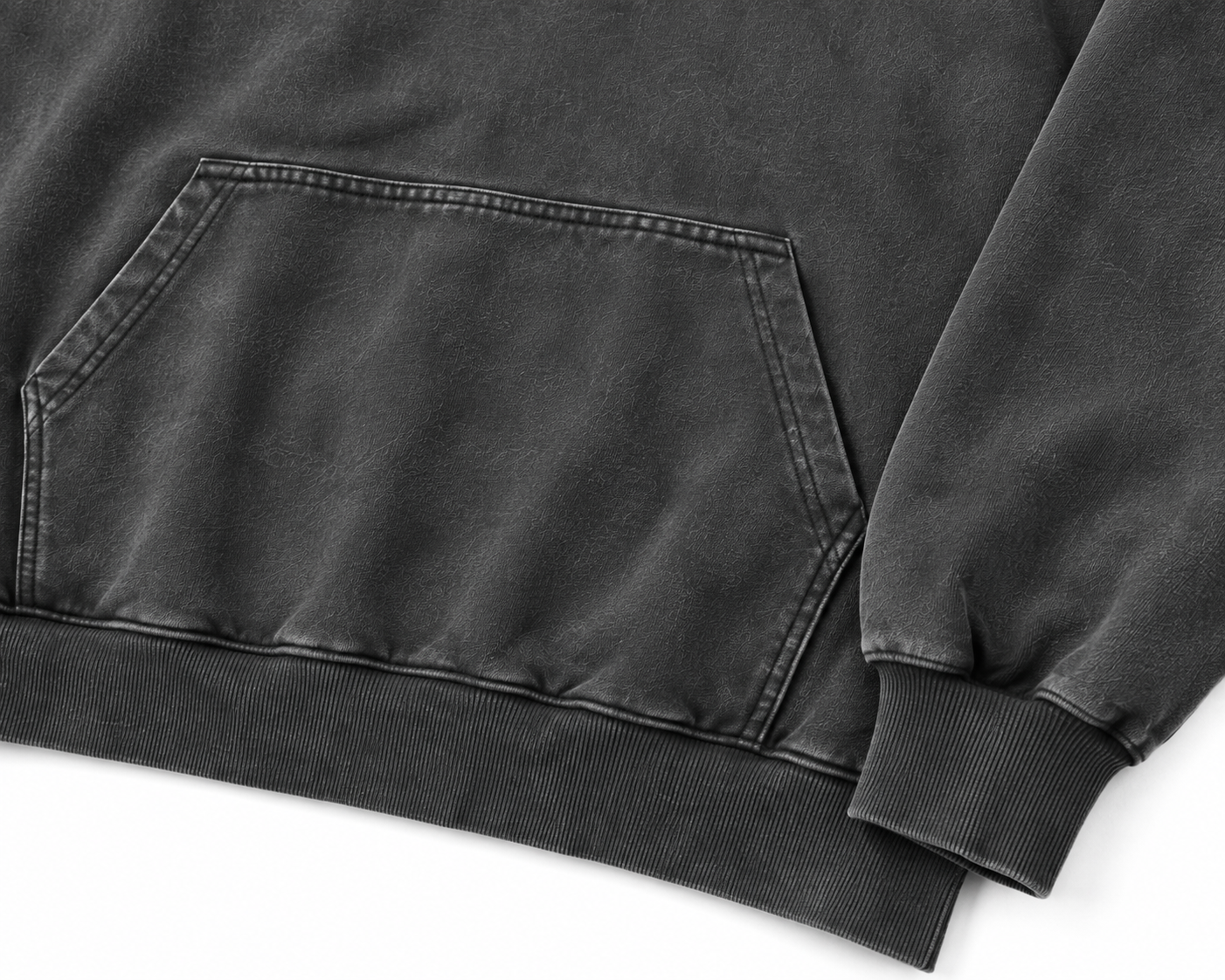 WASHED GOTHIC LOGO HOODIE