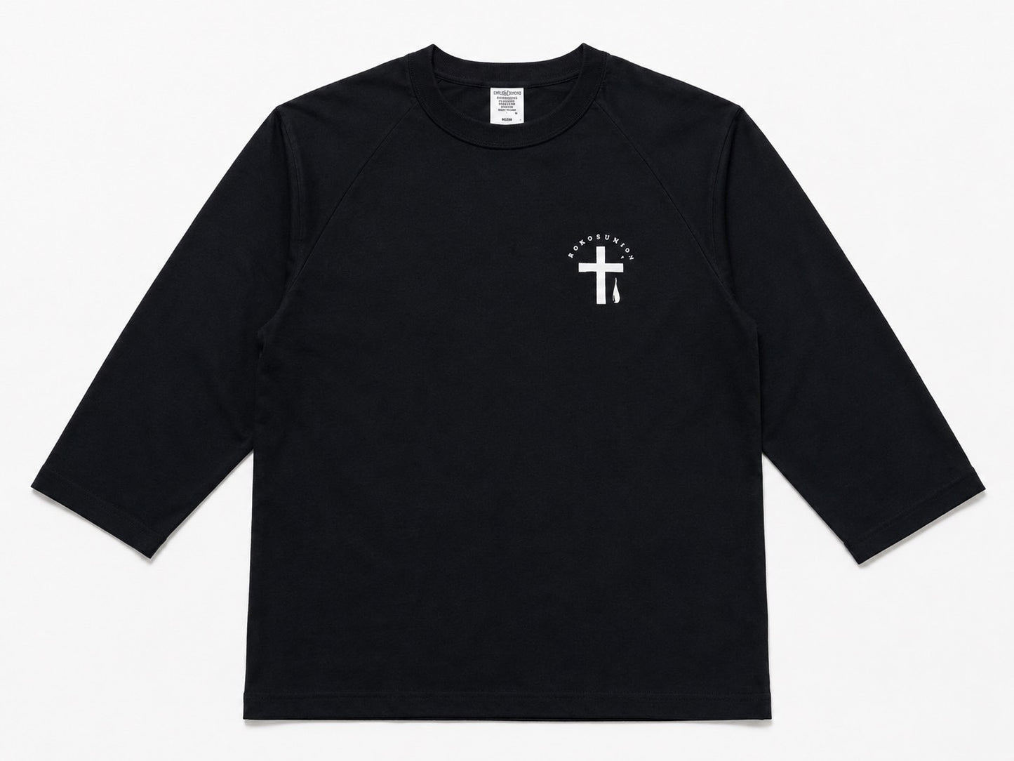 cross　logo shirt